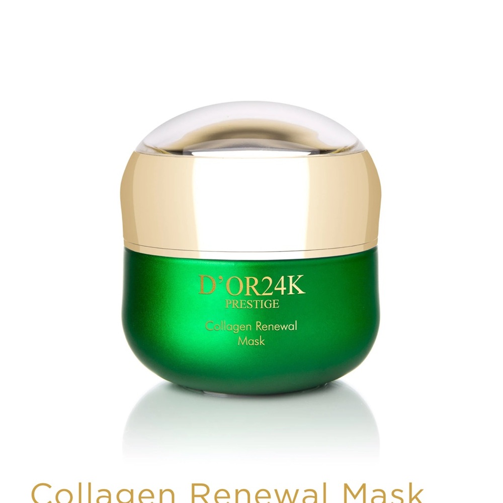 Prestige Collagen Renewal Mask - Green and Gold